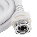 Washing Machine Water Inlet Hose Washer Pipe Tube Connector White Color Long Length 3m