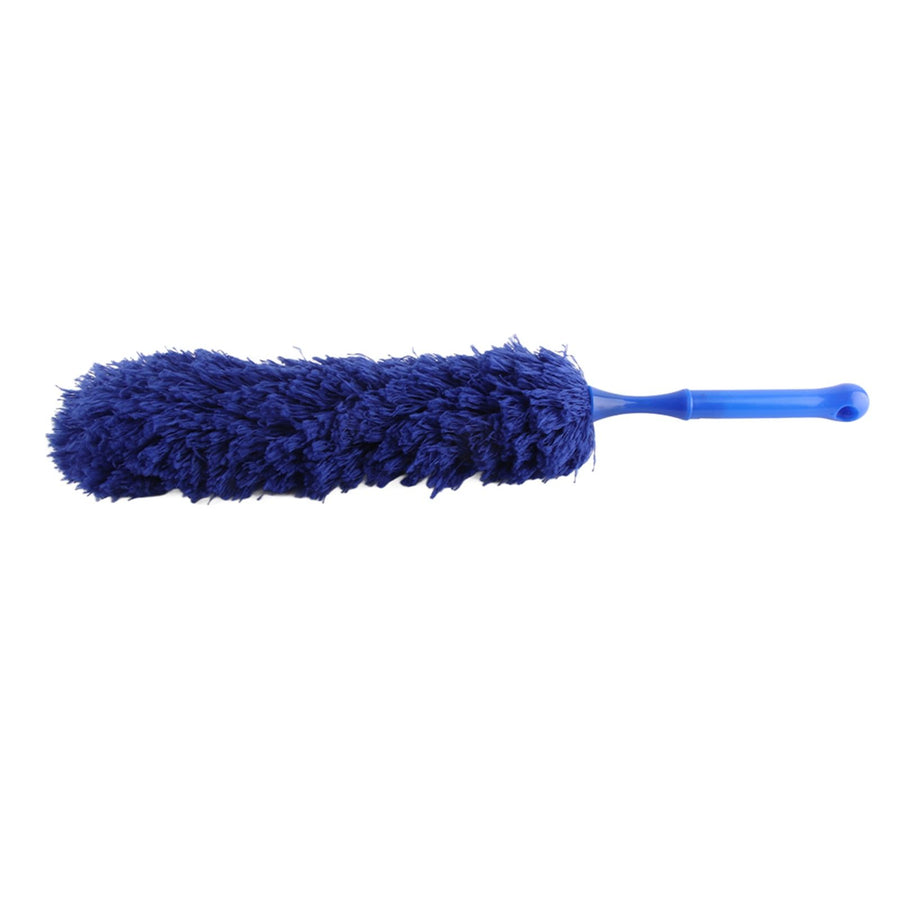 Washable Anti Static Soft Microfiber Clean Duster Home Furniture Car Cleaning Tool(deep blue)