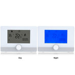 Programmable Thermostat Temperature Controller for Wall hung Boiler Heating System Black