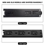2pcs Mini Short Drawer Slides Furniture Guide Rail Full Extension Kitchen Cupboard Hardware 8in - Extra Image
