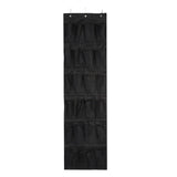 24Pockets NOn woven Household Door Wall Hanging Shoe Storage Bag Organizer Space Saving Rack