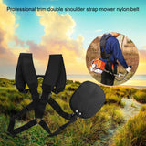 Professional Trimmer Double Shoulder Strap Mower Nylon Belt for Brush Cutter Garden Lawn