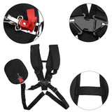 Professional Trimmer Double Shoulder Strap Mower Nylon Belt for Brush Cutter Garden Lawn