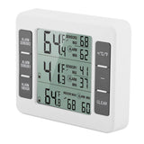 Wireless Digital Audible Alarm Refrigerator Thermometer with 2PCS Sensor Min/Maximum Display - Extra Image