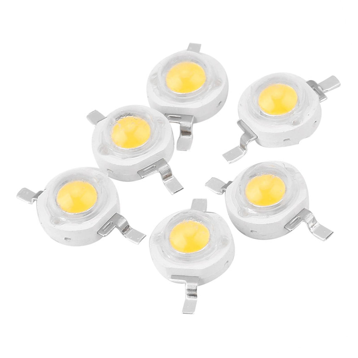 1W High Power LED Beads Light Emitting Diode Chips SMD for DIY Lighting Fixtures Warm White