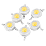 1W High Power LED Beads Light Emitting Diode Chips SMD for DIY Lighting Fixtures Warm White