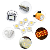 1W High Power LED Beads Light Emitting Diode Chips SMD for DIY Lighting Fixtures Warm White - Extra Image