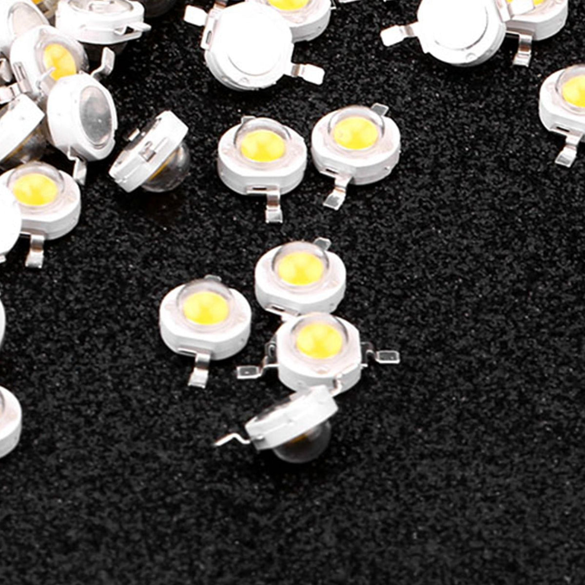 1W High Power LED Beads Light Emitting Diode Chips SMD for DIY Lighting Fixtures Warm White