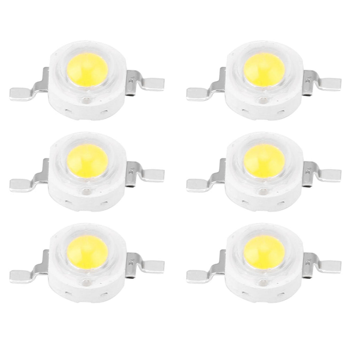 1W High Power LED Beads Light Emitting Diode Chips SMD for DIY Lighting Fixtures White