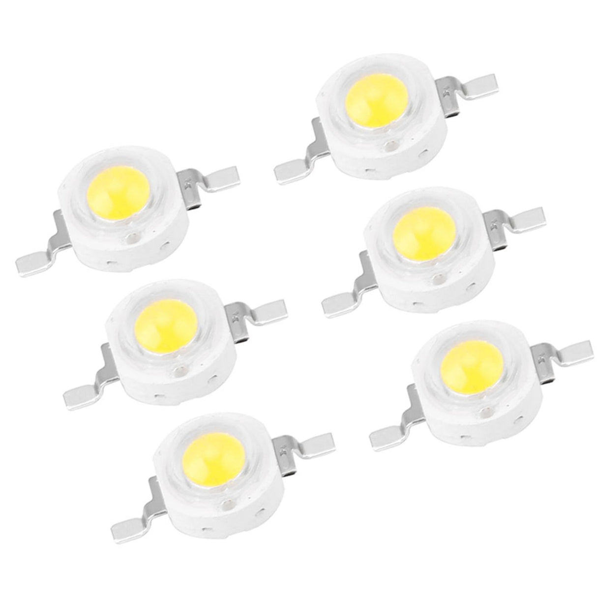 1W High Power LED Beads Light Emitting Diode Chips SMD for DIY Lighting Fixtures White