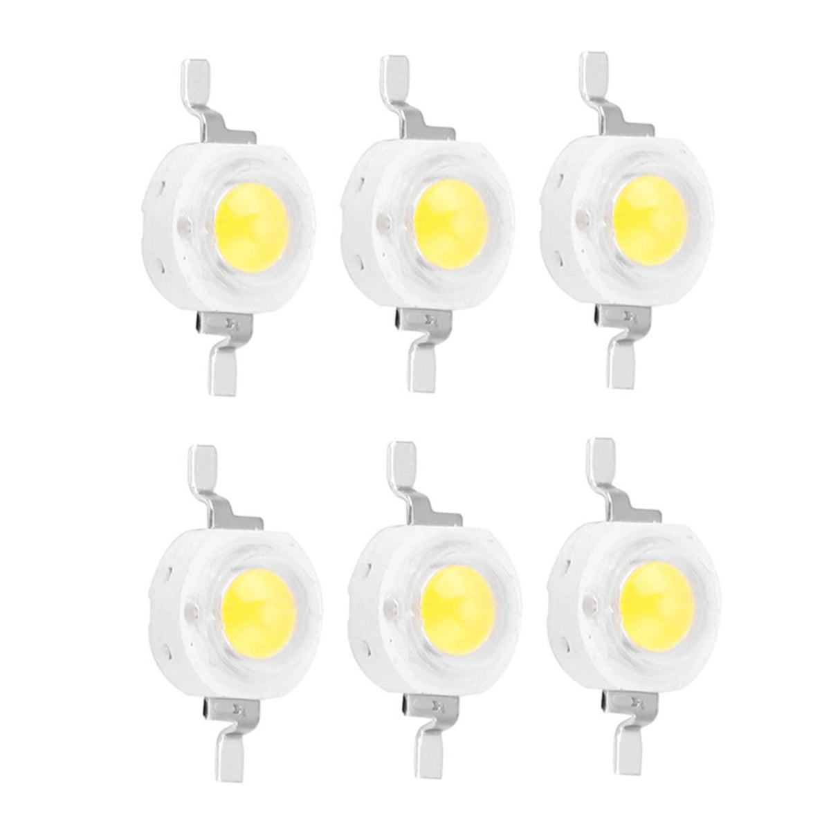 1W High Power LED Beads Light Emitting Diode Chips SMD for DIY Lighting Fixtures White