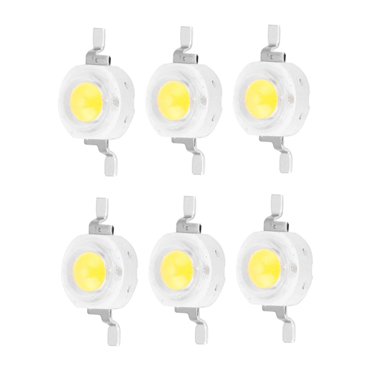 1W High Power LED Beads Light Emitting Diode Chips SMD for DIY Lighting Fixtures White