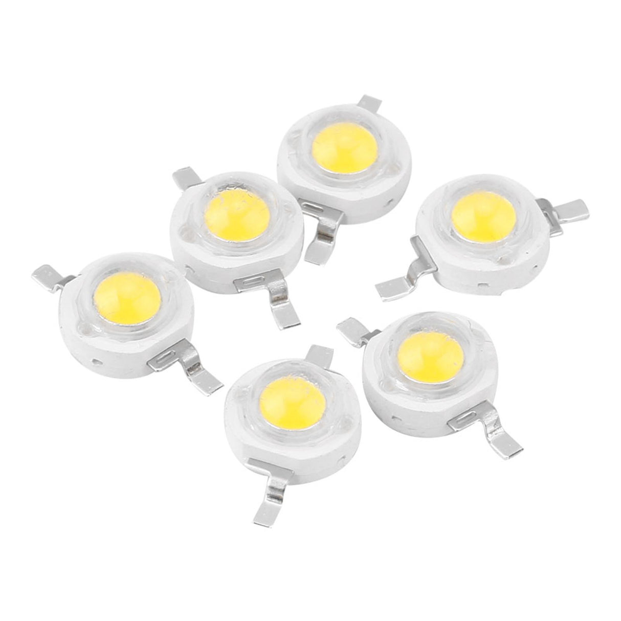 1W High Power LED Beads Light Emitting Diode Chips SMD for DIY Lighting Fixtures White