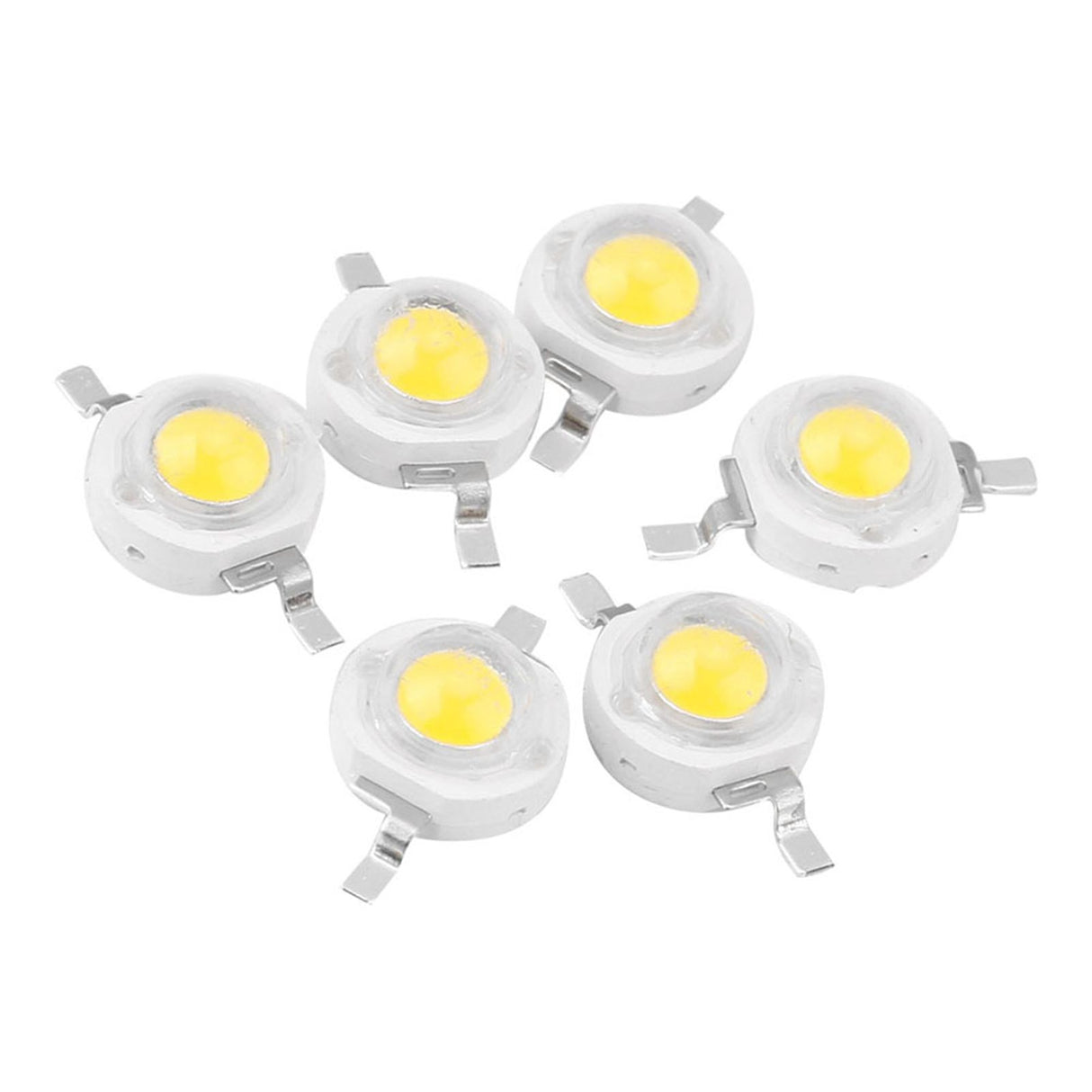 1W High Power LED Beads Light Emitting Diode Chips SMD for DIY Lighting Fixtures White