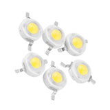 1W High Power LED Beads Light Emitting Diode Chips SMD for DIY Lighting Fixtures White