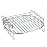 Replacement BBQ Rack Double Layer Skewers Baking Tray For Philips Air Fryer