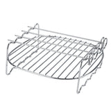 Replacement BBQ Rack Double Layer Skewers Baking Tray For Philips Air Fryer