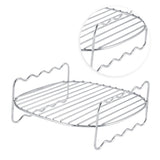 Replacement BBQ Rack Double Layer Skewers Baking Tray For Philips Air Fryer - Extra Image