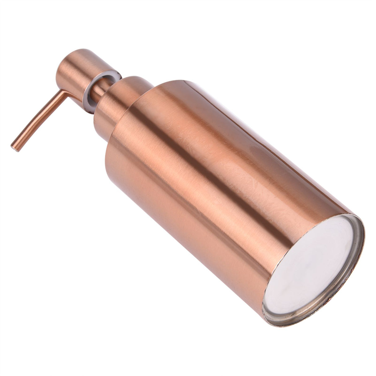 Stainless Steel Kitchen Bathroom Countertop Hand Pump Liquid Soap Dispenser Lotion Bottle 250ML