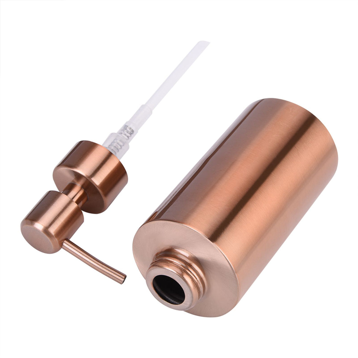 Stainless Steel Kitchen Bathroom Countertop Hand Pump Liquid Soap Dispenser Lotion Bottle 250ML