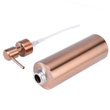 Stainless Steel Kitchen Bathroom Countertop Hand Pump Liquid Soap Dispenser Lotion Bottle 350ML