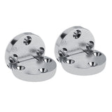 2Pcs Zinc Alloy Self Supporting Folding Table Hinges Home Flap Tables Furniture Oval Hardware - Extra Image