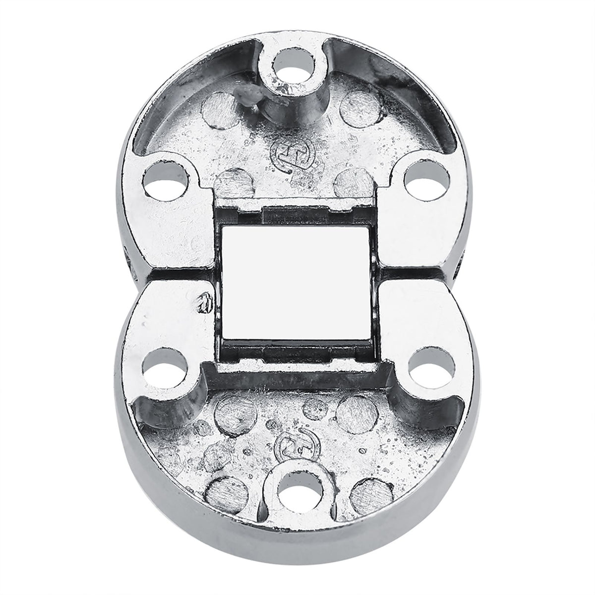 2Pcs Zinc Alloy Self Supporting Folding Table Hinges Home Flap Tables Furniture Oval Hardware