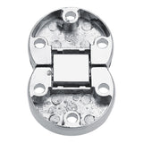2Pcs Zinc Alloy Self Supporting Folding Table Hinges Home Flap Tables Furniture Oval Hardware