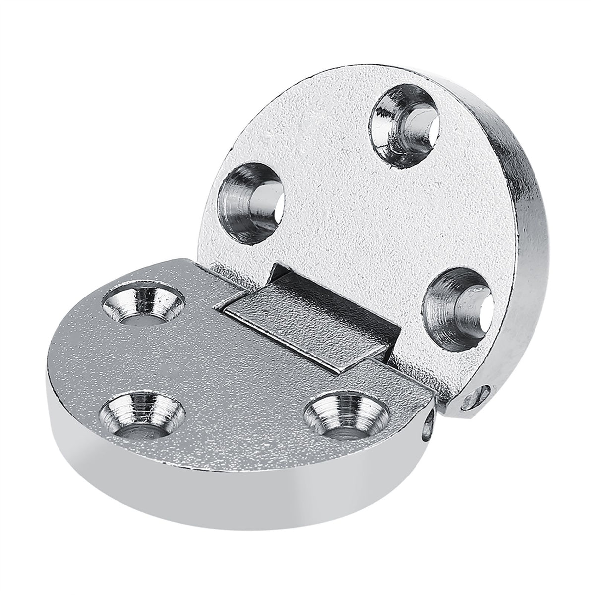 2Pcs Zinc Alloy Self Supporting Folding Table Hinges Home Flap Tables Furniture Oval Hardware
