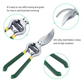 1Pc Sturdy Fruit Tree Bonsai Gardening Pruning Shear Pruner Garden Scissors Grafting Tools - Top-Down View