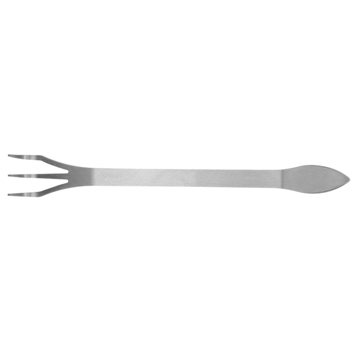 Stainless Steel Root Rake 3-Prong Loosen Soil Bonsai Tree Tools with Ergonomic Handle
