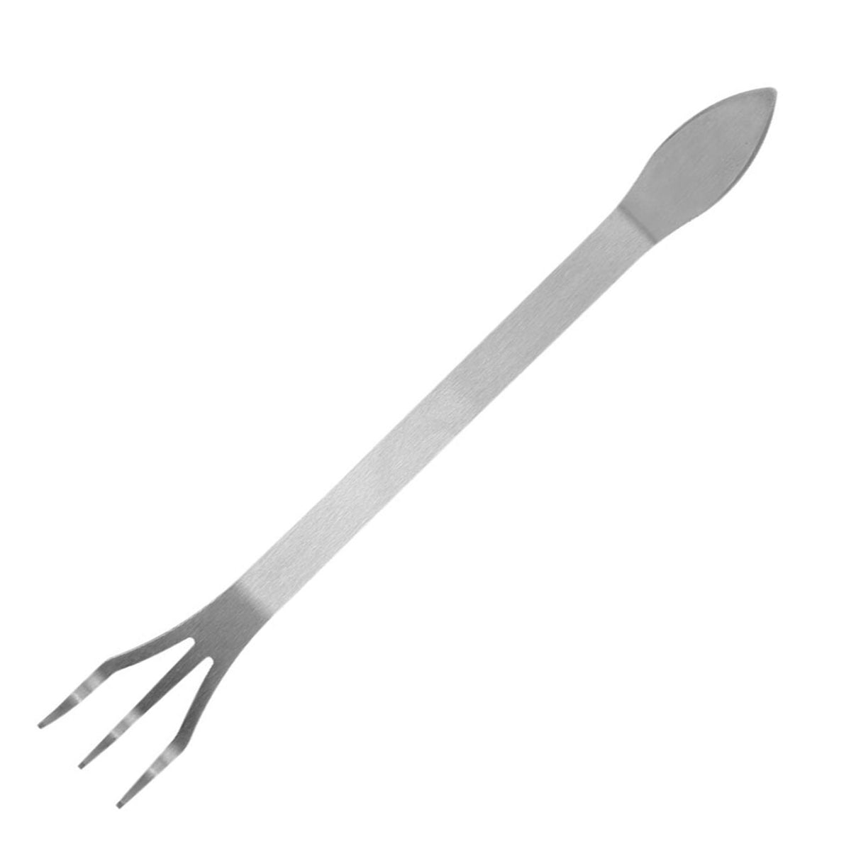 Stainless Steel Root Rake 3-Prong Loosen Soil Bonsai Tree Tools with Ergonomic Handle
