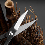 190mm Stainless Steel Garden Bonsai Scissors Shear Root Branch Trimming Pruning Tools
