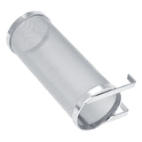 300 Micron Stainless Steel Homemade Brew Beer Hop Mesh Filter Strainer #1 10 x 25.5cm - Low Angle