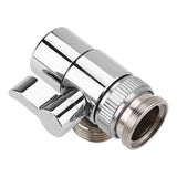 Bathroom Kitchen Basin Sink Faucet Splitter Diverter Valve To Hose Adapter M24