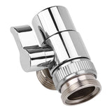 Bathroom Kitchen Basin Sink Faucet Splitter Diverter Valve To Hose Adapter M24 - Top-Down View