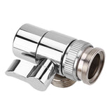 Bathroom Kitchen Basin Sink Faucet Splitter Diverter Valve To Hose Adapter M24