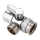 Bathroom Kitchen Basin Sink Faucet Splitter Diverter Valve To Hose Adapter M24 - Extra Image
