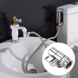 Bathroom Kitchen Basin Sink Faucet Splitter Diverter Valve To Hose Adapter M24