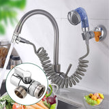 Bathroom Kitchen Basin Sink Faucet Splitter Diverter Valve To Hose Adapter M24 - Extra Image