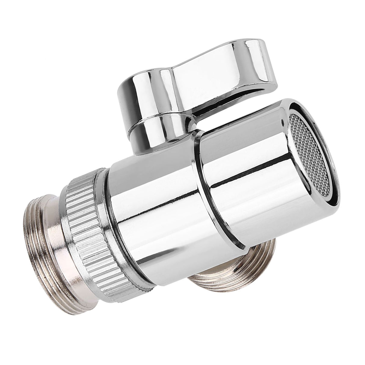 Bathroom Kitchen Basin Sink Faucet Splitter Diverter Valve To Hose Adapter M24