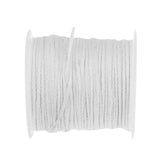 61m Environmental Spool of Cotton Braid Candle Wick Core for DIY Oil Lamps - Front View
