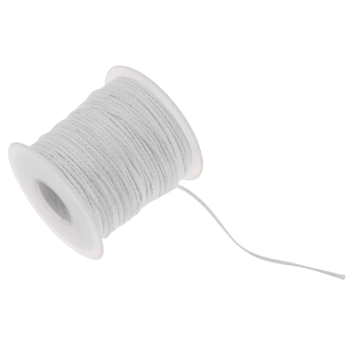 61m Environmental Spool of Cotton Braid Candle Wick Core for DIY Oil Lamps