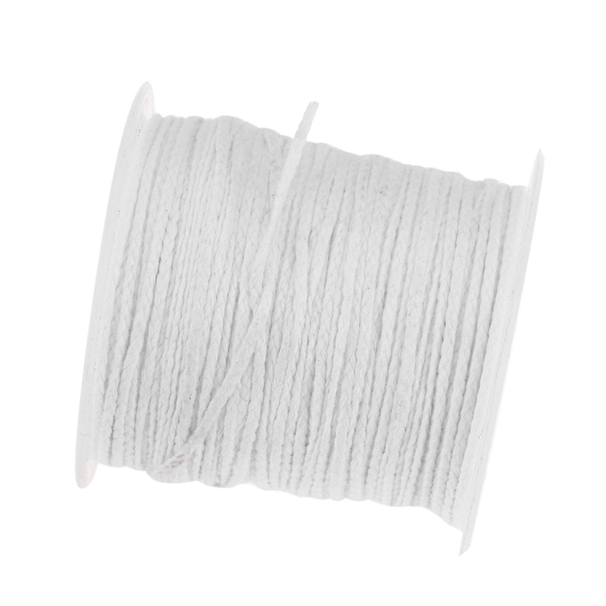 61m Environmental Spool of Cotton Braid Candle Wick Core for DIY Oil Lamps