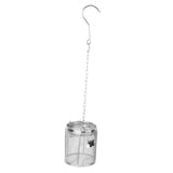 Stainless Steel Tea Ball Strainer Soup Seasonings Seperation Basket Spice Filter 8 x 10cm
