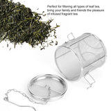 Stainless Steel Tea Ball Strainer Soup Seasonings Seperation Basket Spice Filter 10 x 10cm