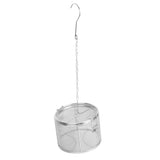 Stainless Steel Tea Ball Strainer Soup Seasonings Seperation Basket Spice Filter 14 x 10cm
