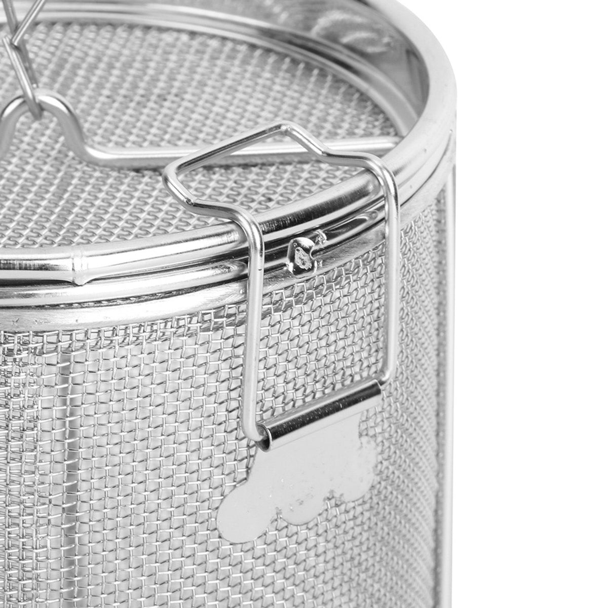 Stainless Steel Tea Ball Strainer Soup Seasonings Seperation Basket Spice Filter 14 x 10cm