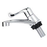 ABS Plastic Single Cold Faucet Water Tap Bathroom Basin Kitchen Sink Accessories(Tail G1/2)