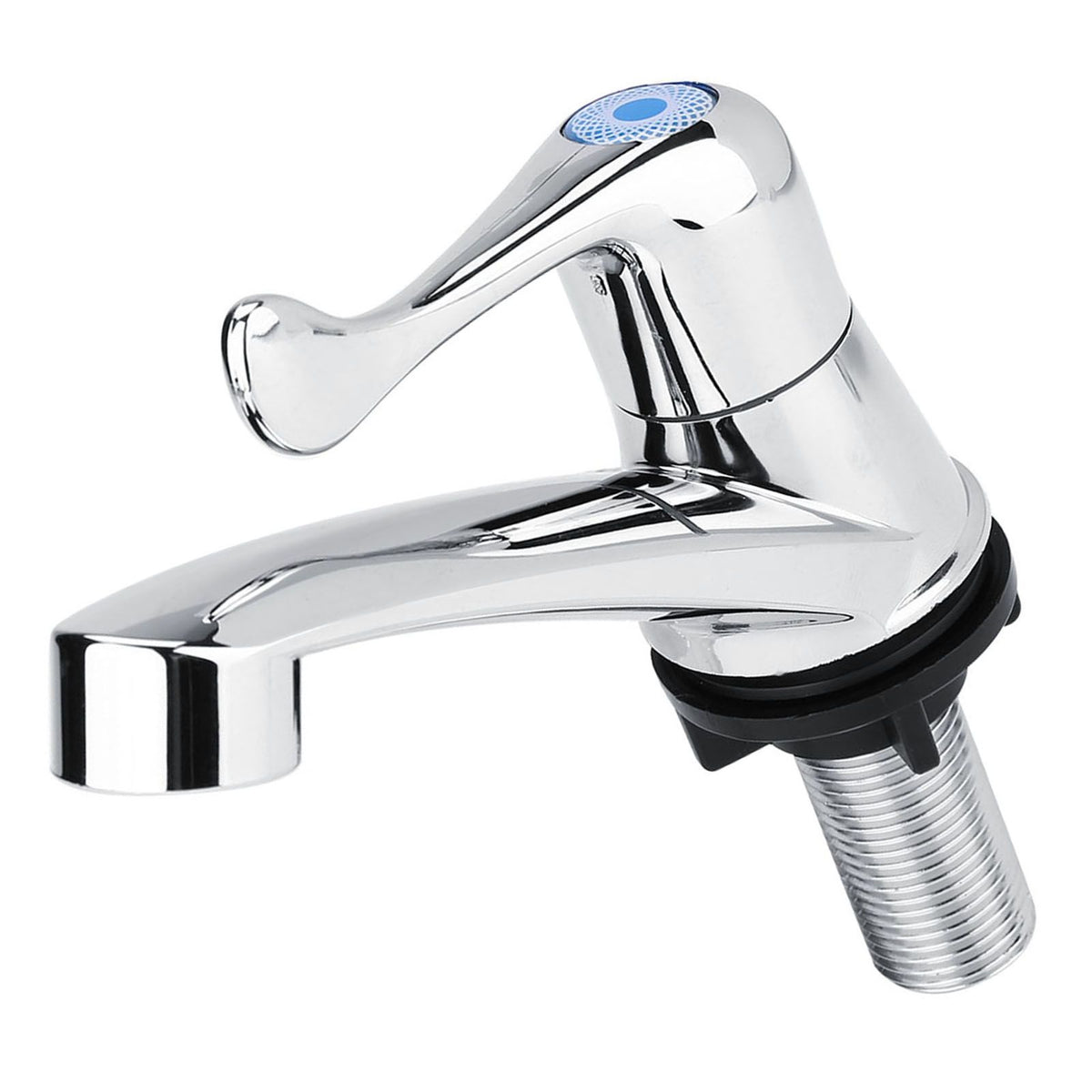 ABS Plastic Single Cold Faucet Water Tap Bathroom Basin Kitchen Sink Accessories(Tail G1/2)